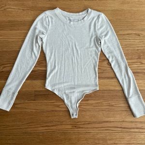 Abercrombie and Fitch soft A&F Cozy long sleeved bodysuit